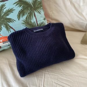 Brandy Melville Navy Brianna Sweater